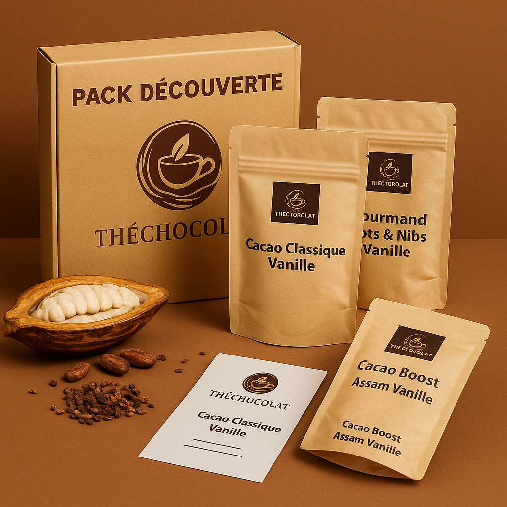 👉 Coffret découverte Théchocolat – 3 thés chocolatés gourmands (sans sucre)