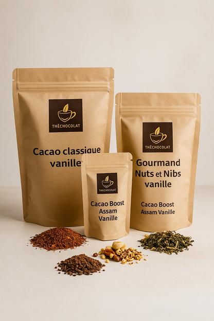 👉 Coffret découverte Théchocolat – 3 thés chocolatés gourmands (sans sucre)