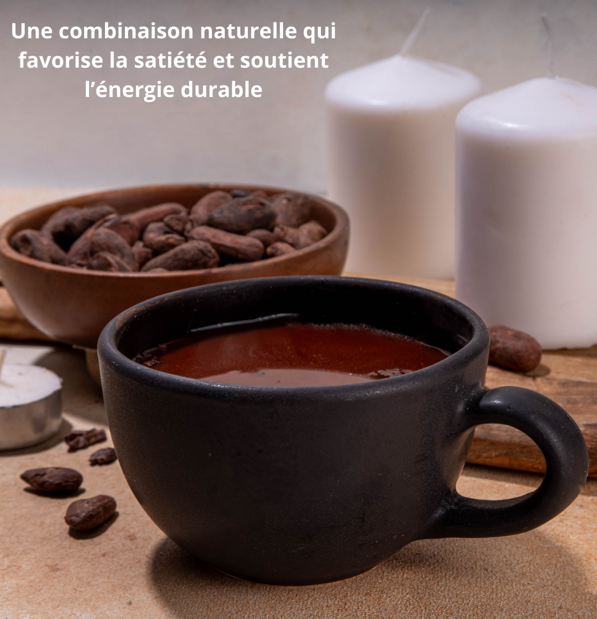👉 Thé chocolaté intense – Nibs & Vanille | Saveur cacao profonde | 40g